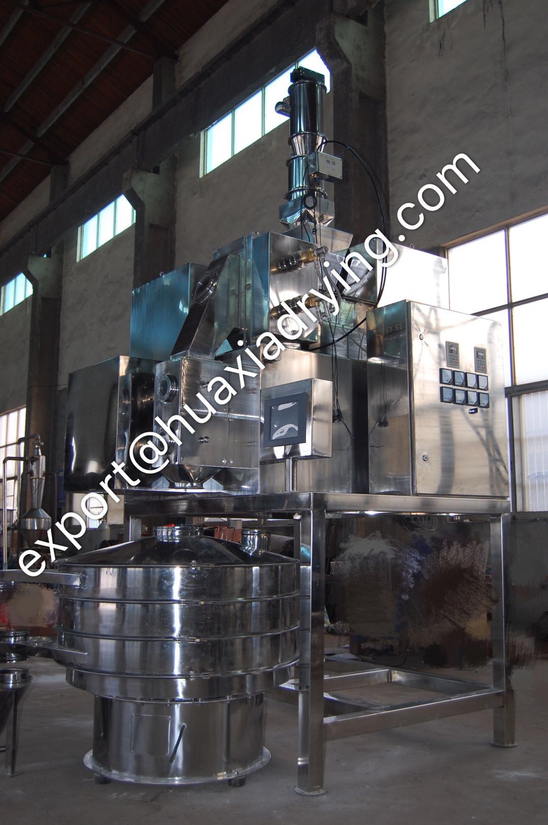 magnet granulator control system